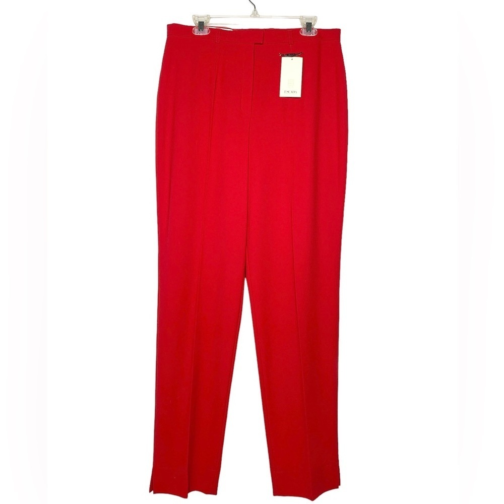 Escada Red Women's Trousers